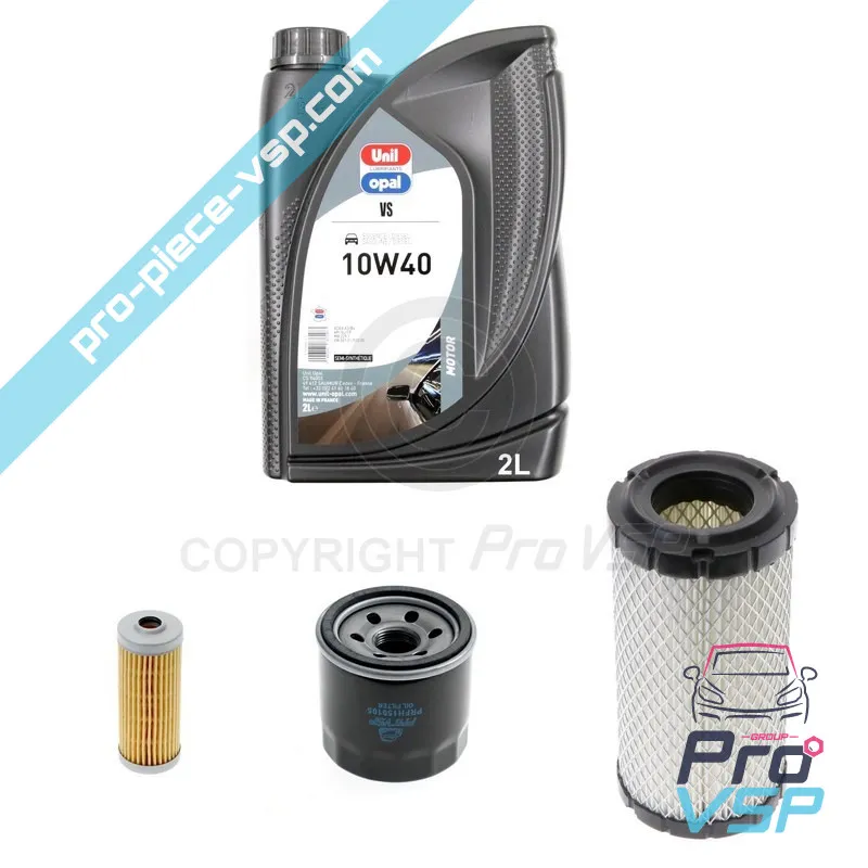 Motorwartungskit Yanmar Bicylinder und zylindrischer Luftfilter