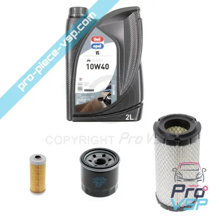 Engine maintenance kit Yanmar Bicilinder și filtru de aer cilindric