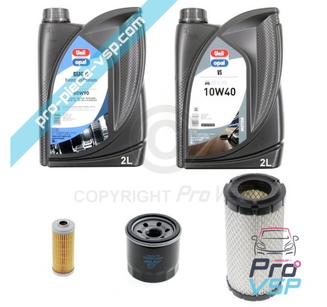 Motorwartungskit Yanmar Bicylinder und zylindrischer Luftfilter