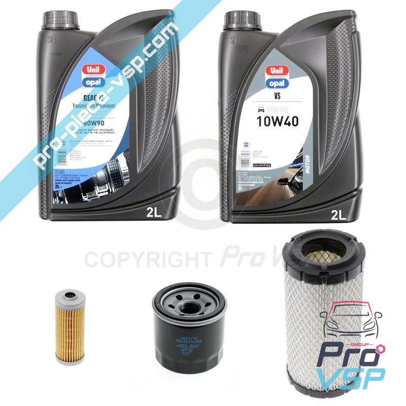 Motorwartungskit Yanmar Bicylinder und zylindrischer Luftfilter
