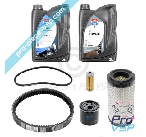 KIT Wartung mit Gürtel für chatenet ch26 ch32 sporteevo Jdm abaca aloes roxsy xheos Motor yanmar