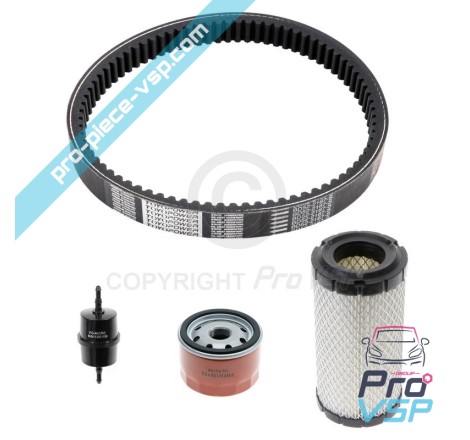KIT Wartung mit Gürtel für Ligier Microcar Dué