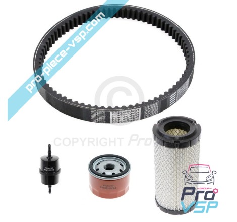 KIT Wartung mit Gürtel für Ligier xtoo 1 2 max
