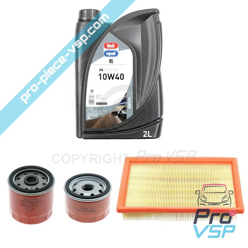 Kit entretien pour moteur lombardini focs