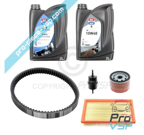 Kit-Wartung mit Gürtel für Ligror nova Sei zwei xpro