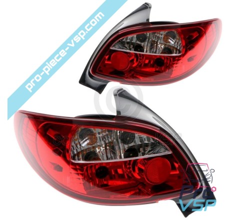 Luces traseras Red Tuning Dectane / cristal
