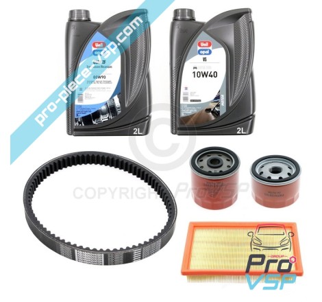 Kit-Wartung mit Gürtel für Ligror 162 ambra