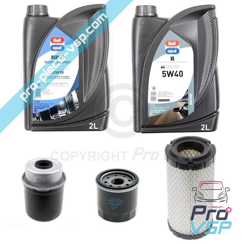 Kit de manutenção do motor Lombardini dci