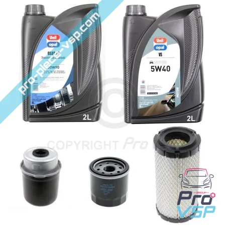 Kit de manutenção do motor Lombardini dci