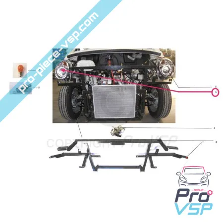 Farul drept pentru Bellier B8