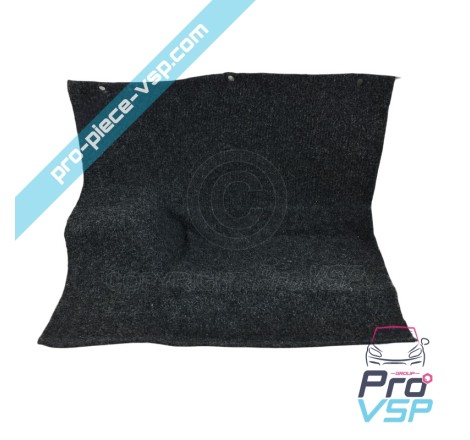Right rear wheel pass carpet