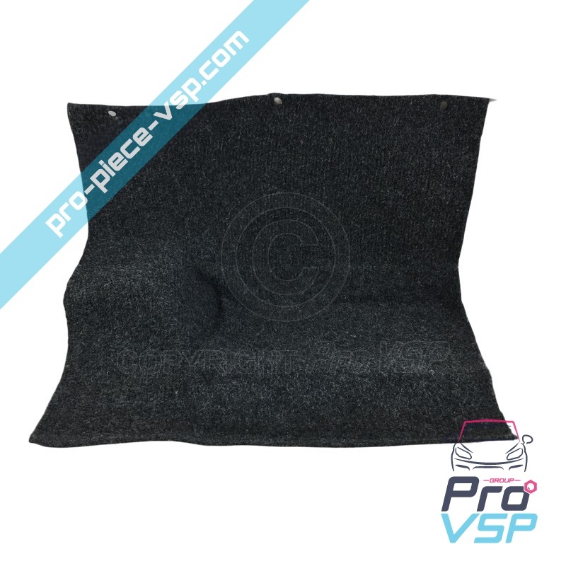 Right rear wheel pass carpet