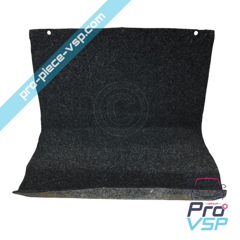 Rear wheel pass carpet left
