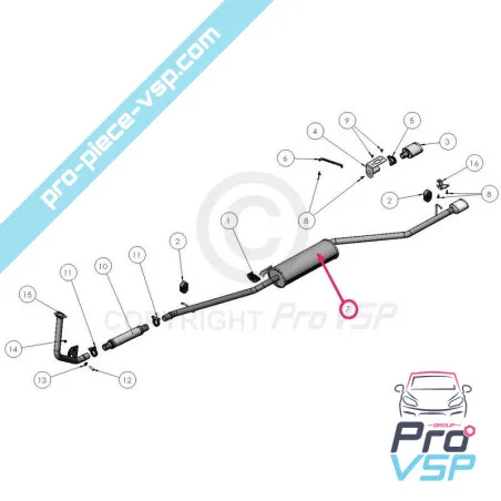 Stilles Auspuff für Ligier Xtoo S und Dué Js42