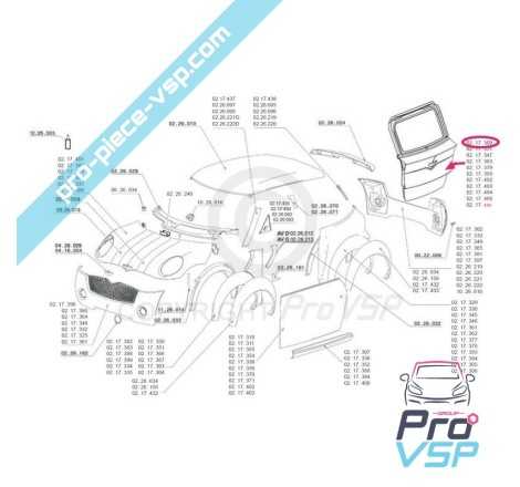 Tailgate para pintar para Chatenet CH26 , CH28 , CH30