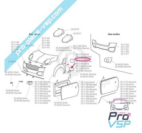 Rétroviseur droit blanc pour Chatenet CH26 , CH28 , CH30 , CH32 , Sporteevo , Pick-up ( phase 2 )