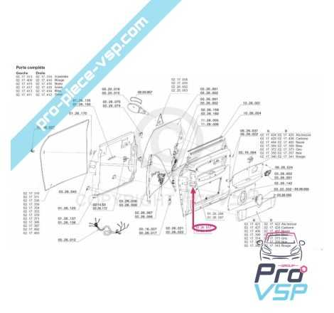 Selo de fechadura da porta direita para Chatenet CH26 , CH28 , CH30 , CH32 , Sporteevo , Pick-up