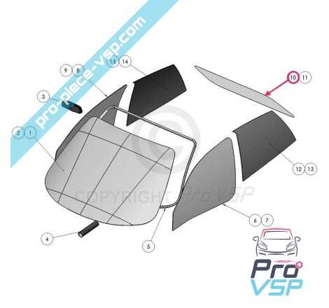 Janela traseira para ligier xtoo 1