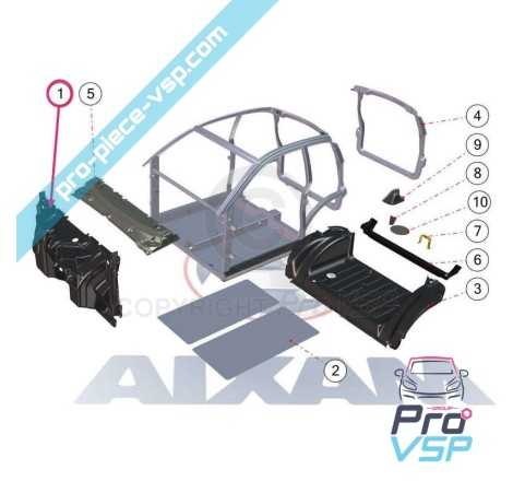 Frontbräda för Aixam Impulsion Vision