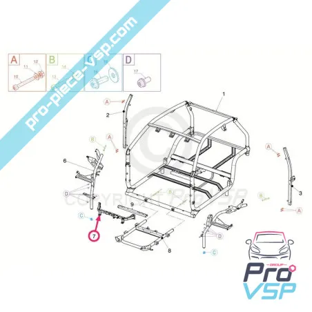 Überlegene Kreuzung für Ligier Ixo , JS50 , JS50L , Microcar Mgo 3 und 4, neu Dué P85 Dué 3 P88