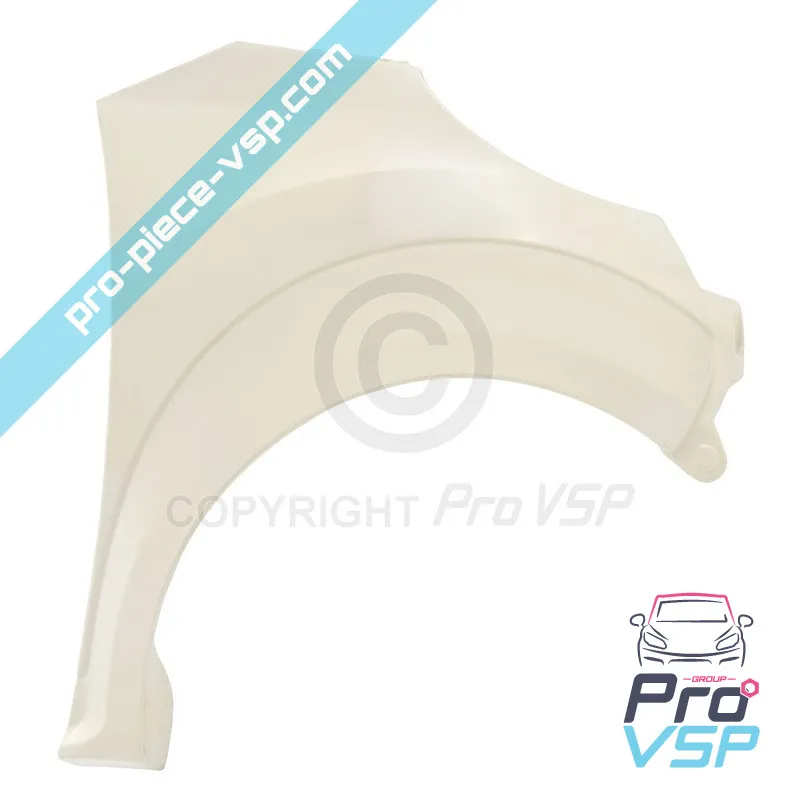 Asa dianteira dianteira de fibra para microcar m8