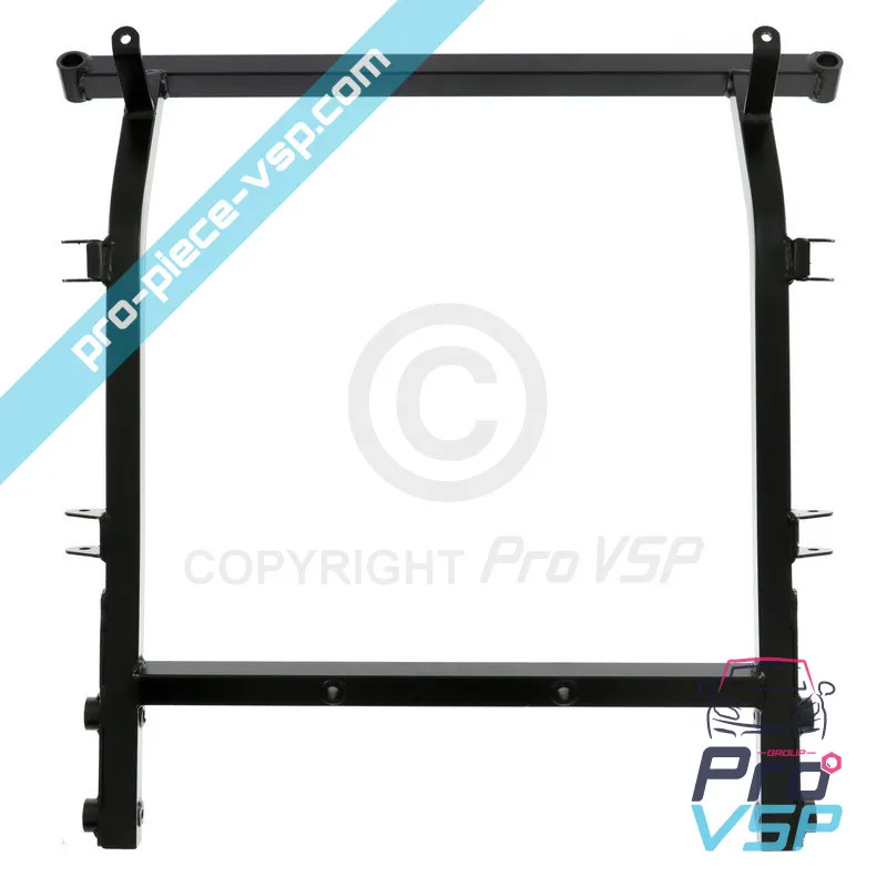 Adaptable engine cradle for Aixam Mega Multitruck phase 2