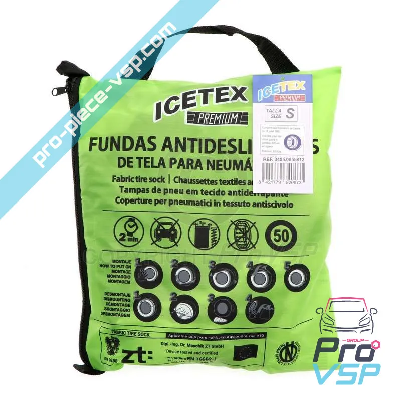 Carro de meias de neve sem licença