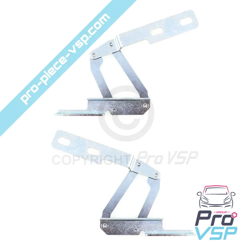 Charnières de capot adaptable pour Ligier Nova