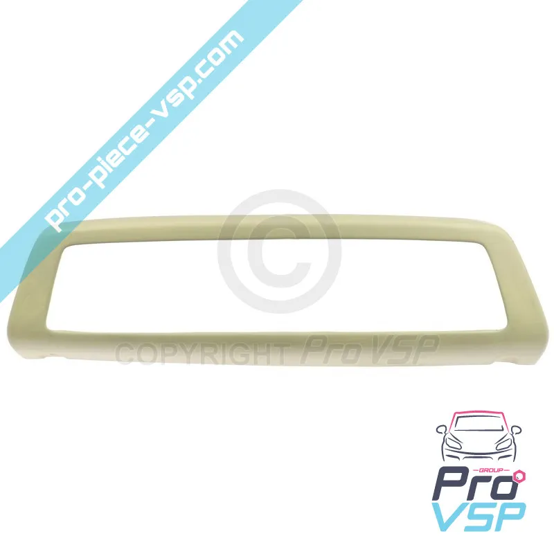 Entourage of front bumper grid