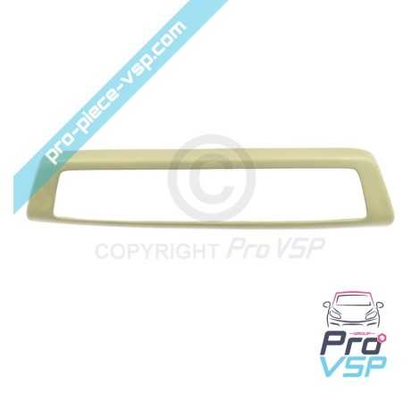 Entourage of front bumper grid