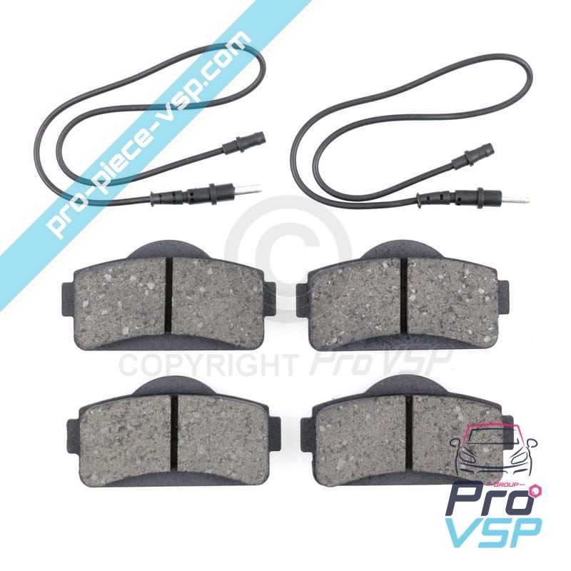 Pastilhas de freio dianteiras para ligier chatenet jdm