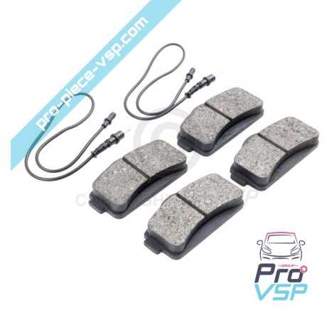 Pastillas de freno delanteras