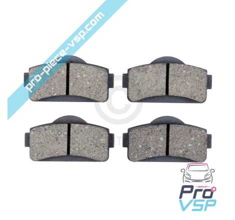 Front brake pads