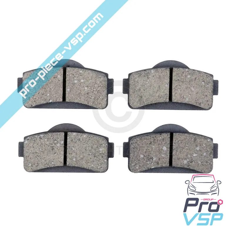 Pastillas de freno delanteras