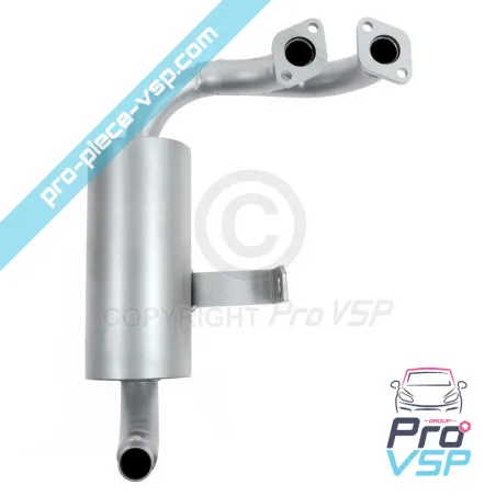 Avgasdämpare för Aixam A540