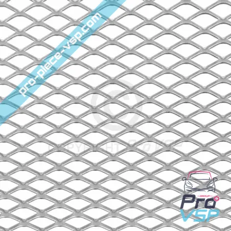 Grille universelle alu de pare choc