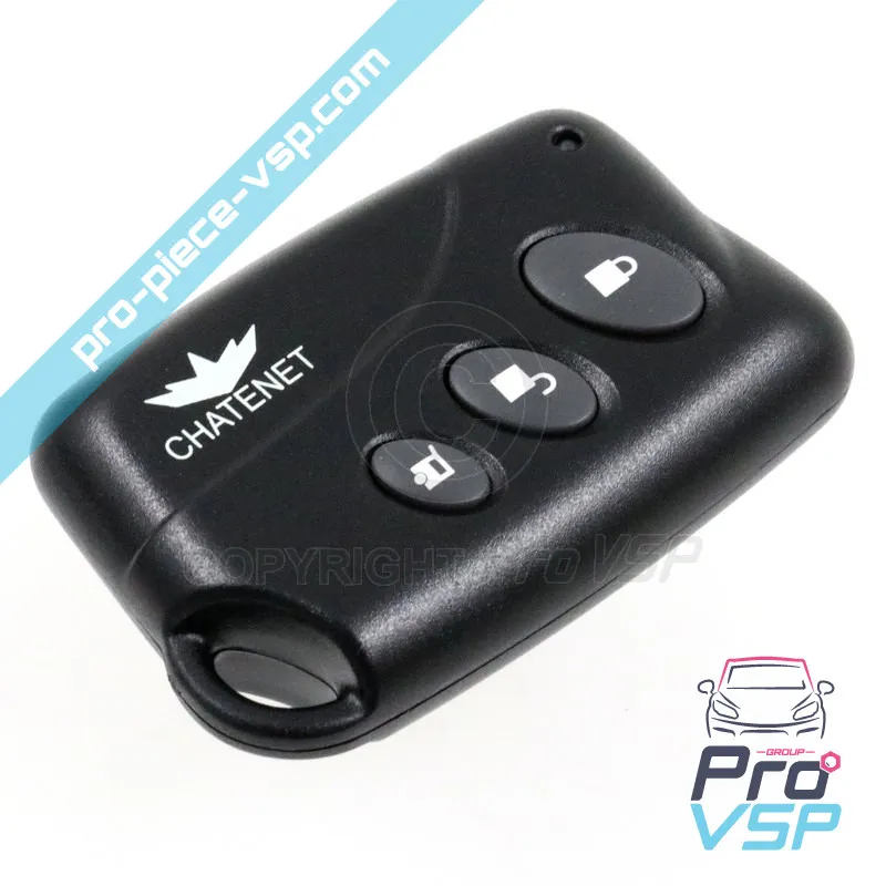 Centralization remote control 3 buttons for Chatenet