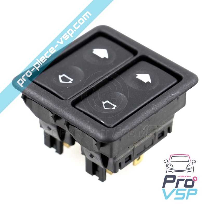 Botão de elevação de vidro para microcar mc1 mc2