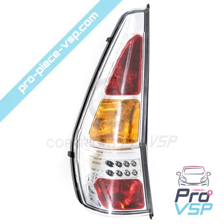 Left rear light for Microcar Mgo 1 and 2