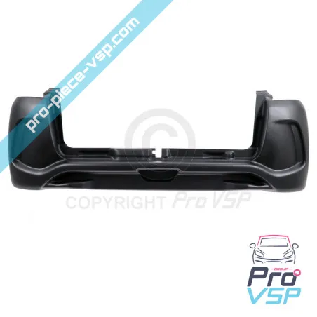 Rear bumper adaptable plastic ABS for Aixam Coupé GTI Vision