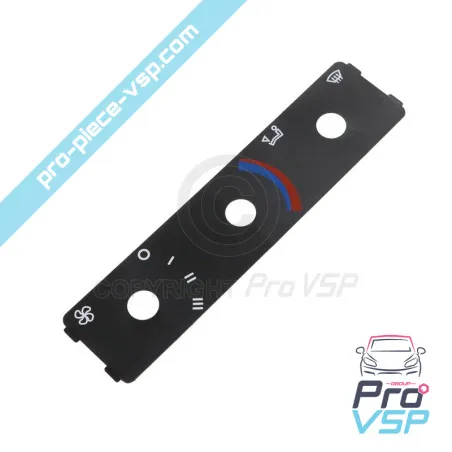 Façade de chauffage pour aixam 300 400 400evo 400.4 500sl 500.4 500.5