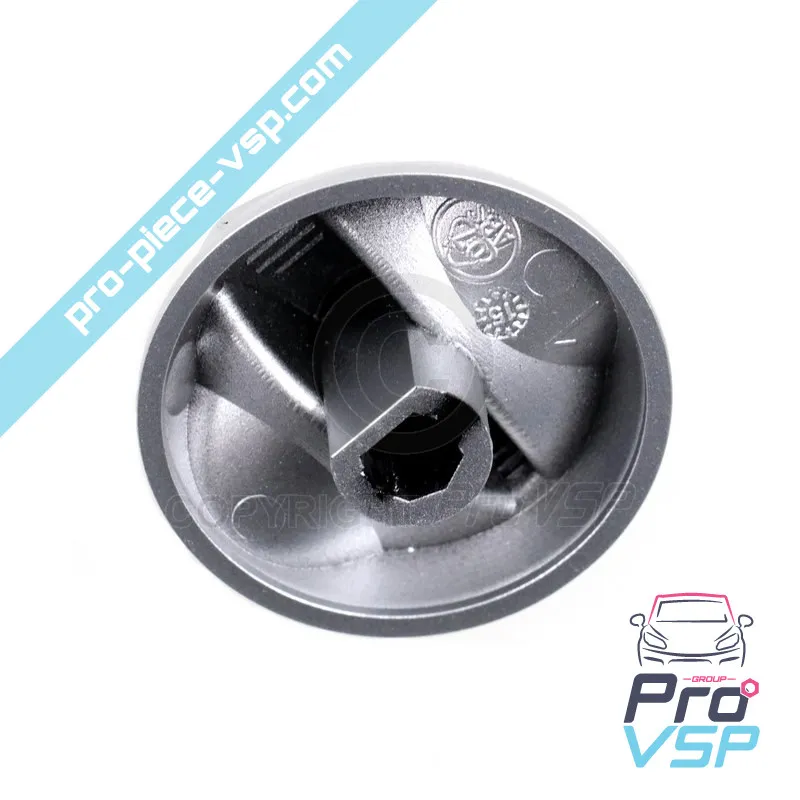 Bouton de chauffage latéral origine pour Aixam