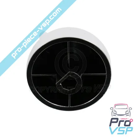 Origem lateral do botão da ventilação do cromo para Aixam