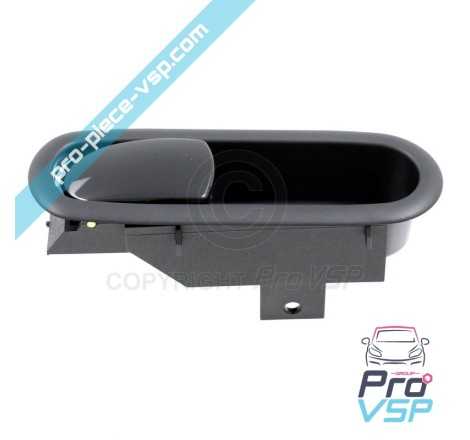 Black inner door handle