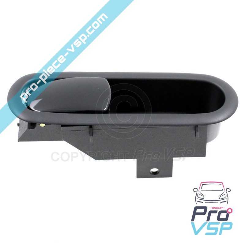 Black inner door handle