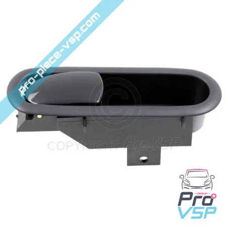 Black inner door handle for Aixam