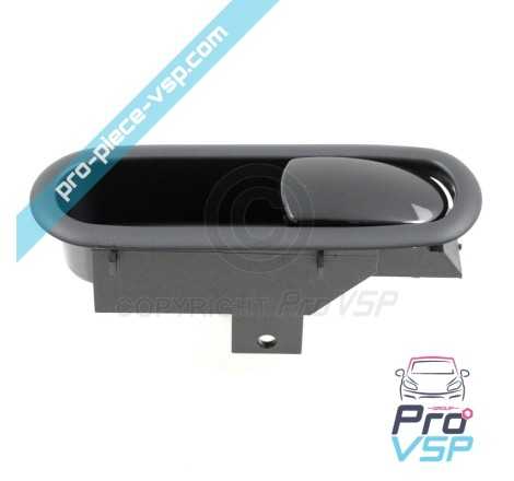 Black inner door handle