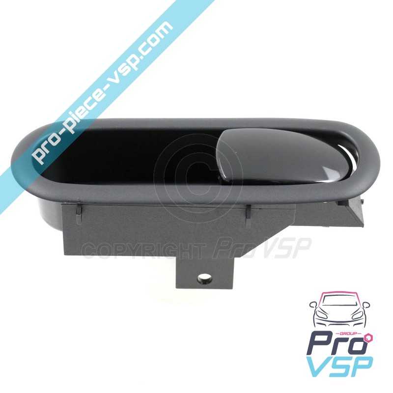 Black inner door handle