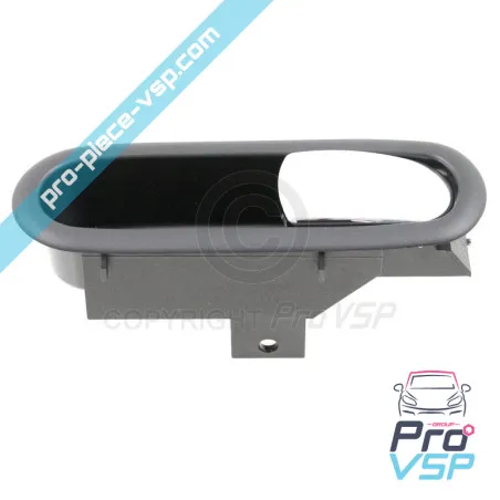 Chrome inner door handle for Aixam