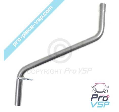 Rear exhaust tube